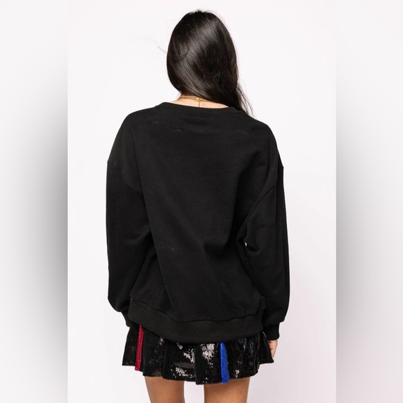 New! QUEEN OF SPARKLES Rainbow Sequin Pleated Mini Skort - Picture 6 of 11